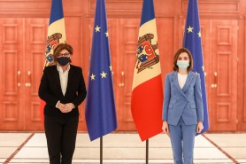 Cooperarea cu UE în domeniul transporturilor, discutată de Maia Sandu și Comisarul Adina Vălean